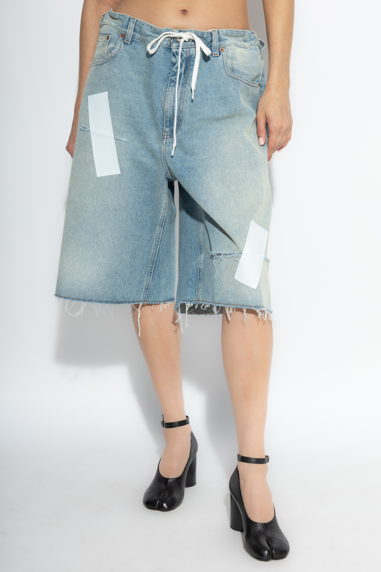 MM6 Maison Margiela Denim shorts | Women's Clothing | Vitkac